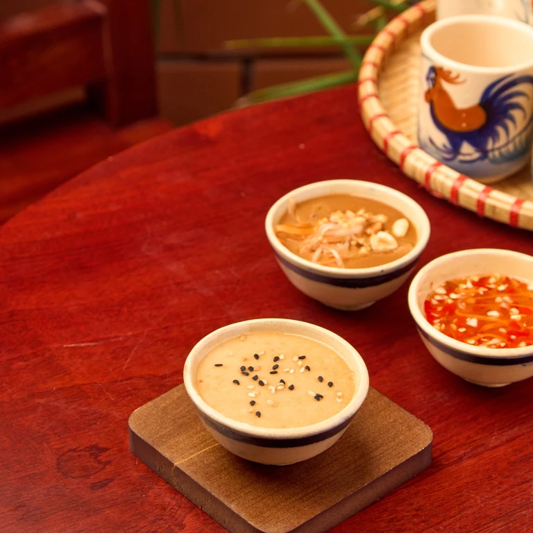 Toasted sesame vegan dipping sauce